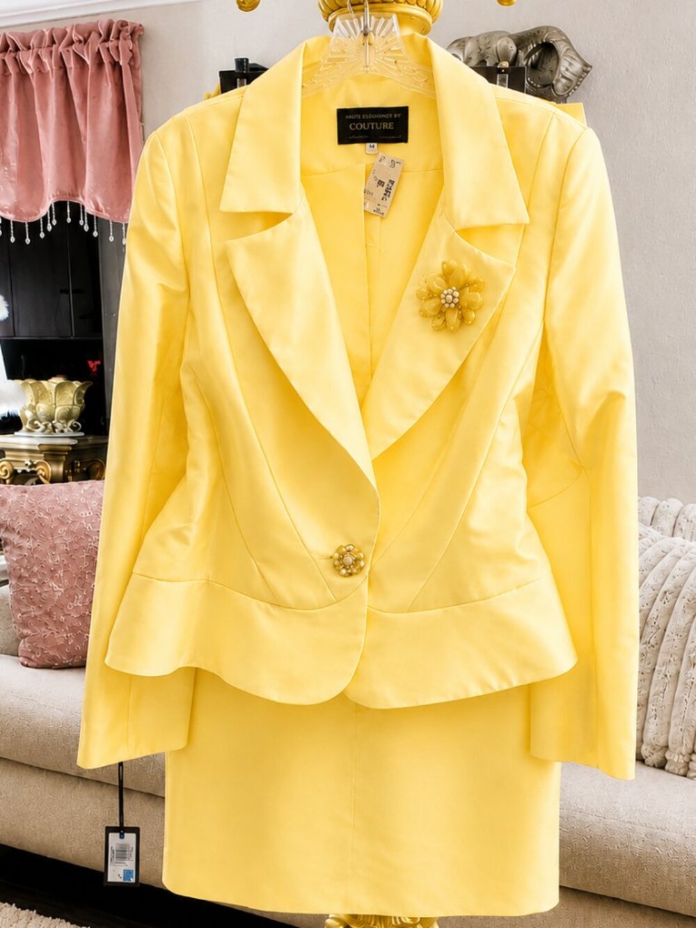 Lily and Taylor Three-Piece Skirt Suit